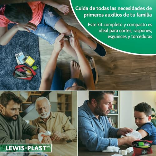 Thumbnail 2 de Lewis-Plast LEWIS PLAST kit completo de primeros auxilios de 92 piezas para interior y actividades al aire libre