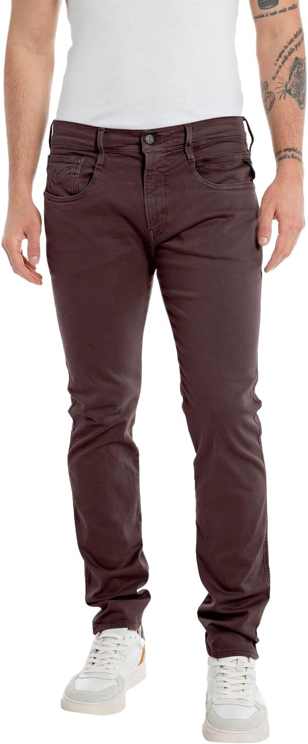 Thumbnail 4 de Replay Herren Jeans Anbass Slim-Fit mit Power Stretch – nachhaltig, komfortabel und zeitlos