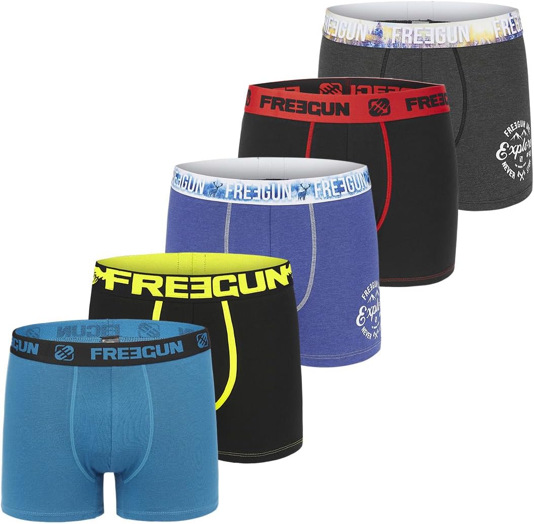 Thumbnail 1 de FREEGUN Pack Surprise Lot de 5 boxers