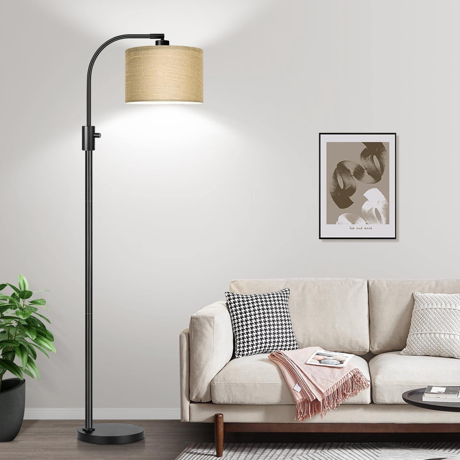 Detalle 2 de Nintiue Dimmable Floor Lamp, 1200 Lumens