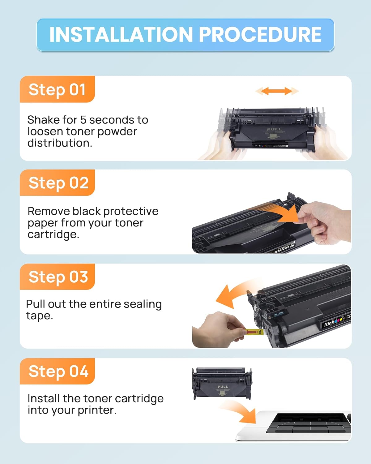 Thumbnail 6 de E-Z Ink toner cartridge 58A