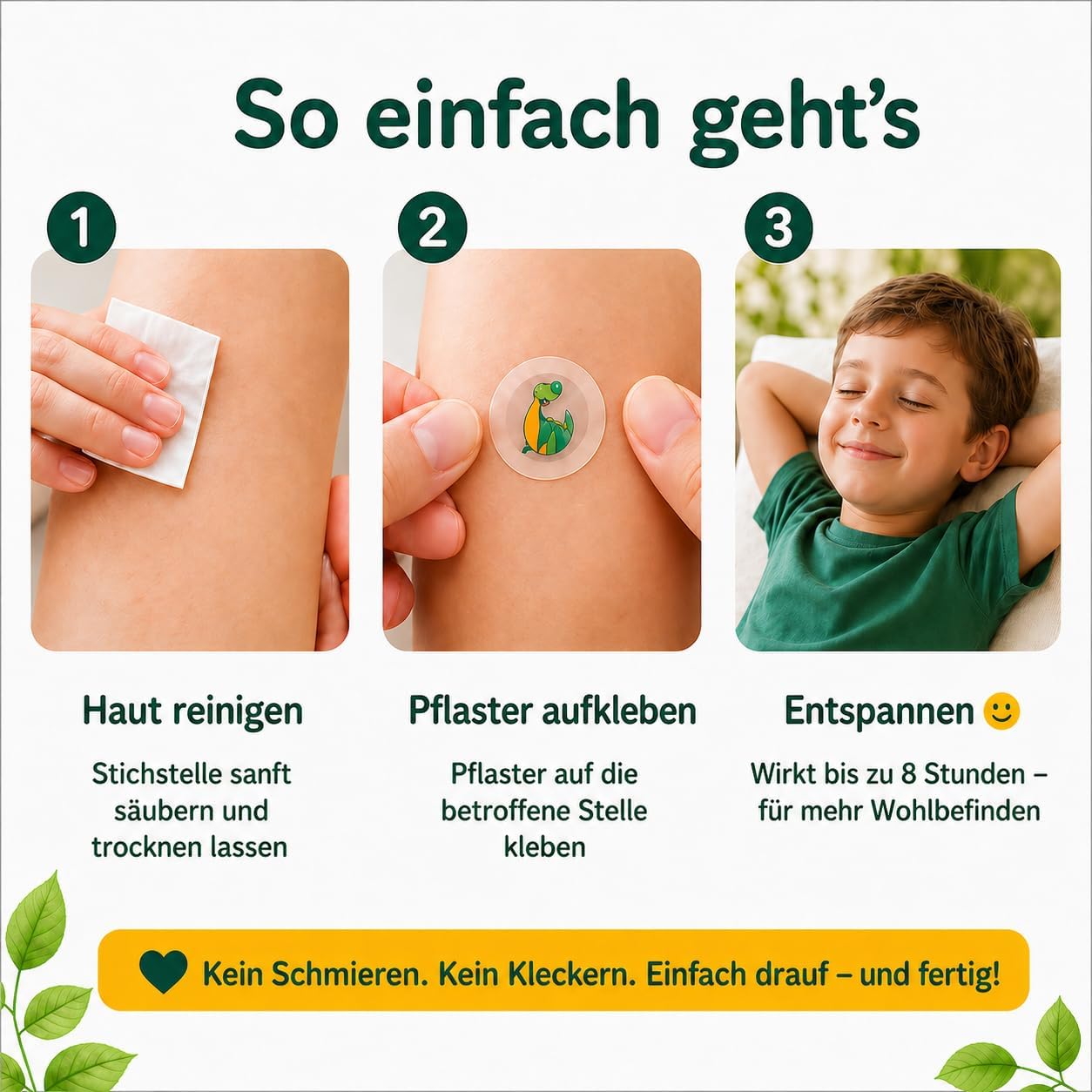 Thumbnail 6 de Recotin Mückenpflaster – 30 Stück, natürliche Wirkstoffe, dermatologisch getestet