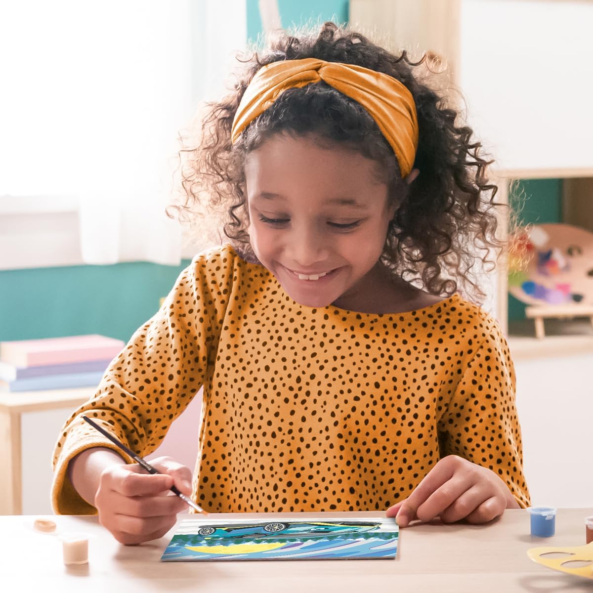Detalle 2 de Ravensburger CreArt Kids, peinture par numéros 18x24