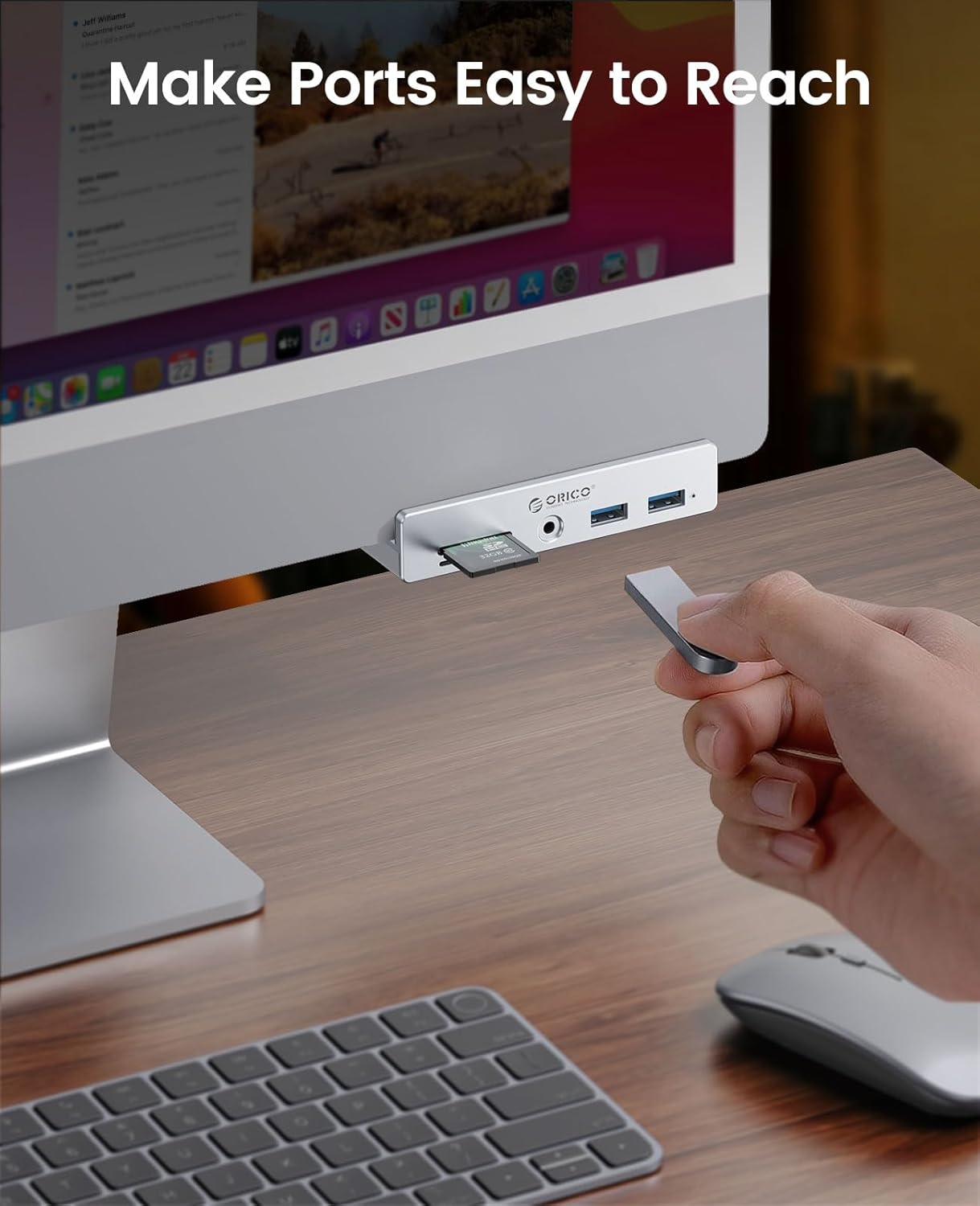 Thumbnail 6 de ORICO Hub USB 3.0 con lector SD/TF y audio