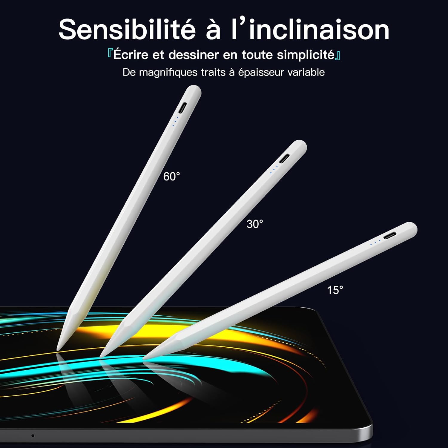 Thumbnail 6 de Stylet KINGONE charge rapide pour iPad 📱