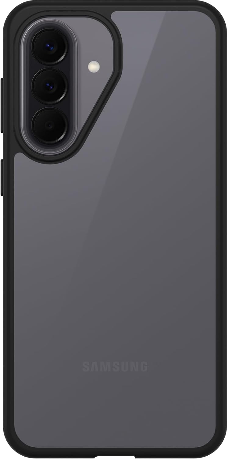 Detalle de OtterBox Cover React Series per Samsung Galaxy A57 5G – Trasparente/Nero, protezione MIL-STD 810G e design ultra-sottile