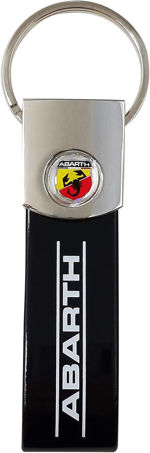 Detalle de Abarth Portachiavi Ufficiale Band – Rosso
