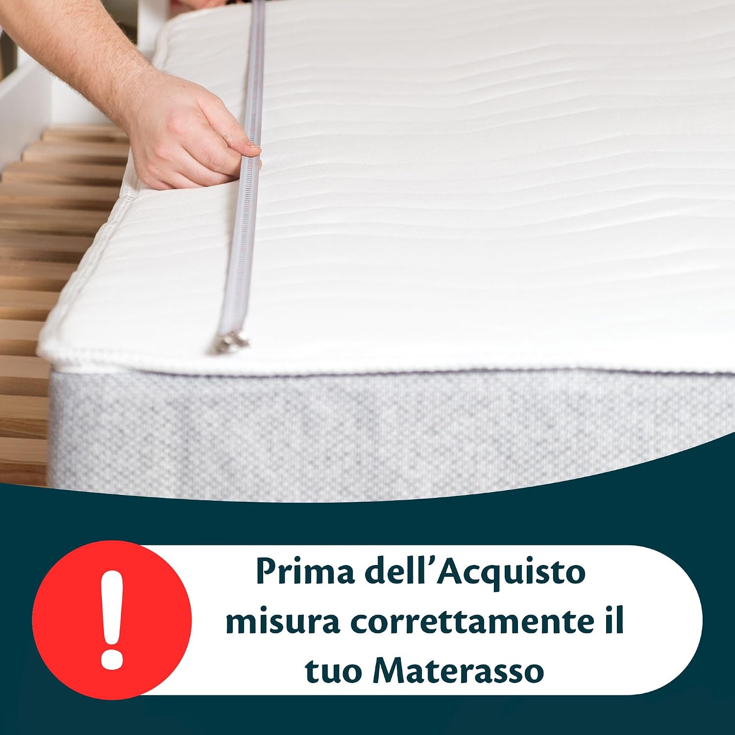 Thumbnail 1 de Topper Una Piazza e Mezza 120x190 in Foam — Topper materasso 6 cm