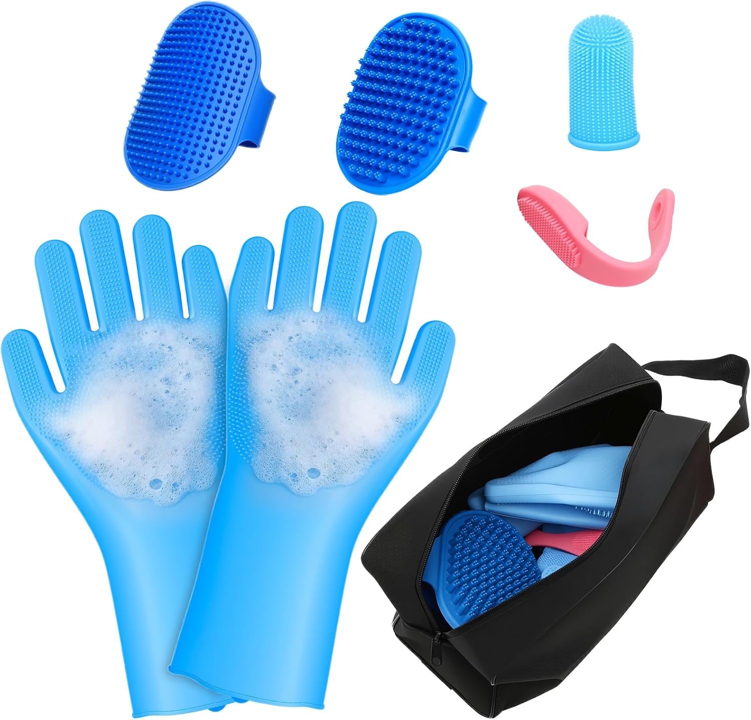 Detalle de MIYIJHY Pet Grooming Kit, 7-Piece