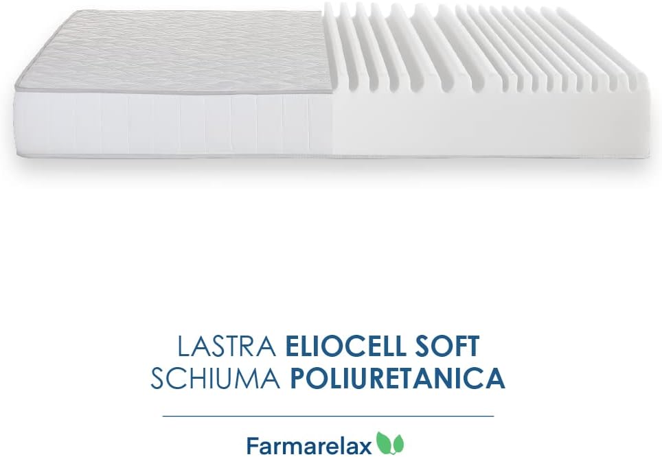 Thumbnail 2 de Farmarelax Materasso Singolo 80x190 altezza 19 cm