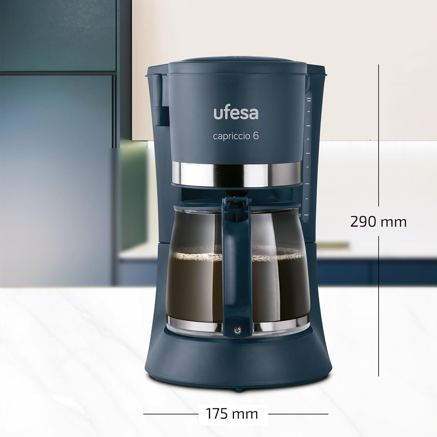 Thumbnail 3 de Ufesa Capriccio cafetera de goteo 0,6 L
