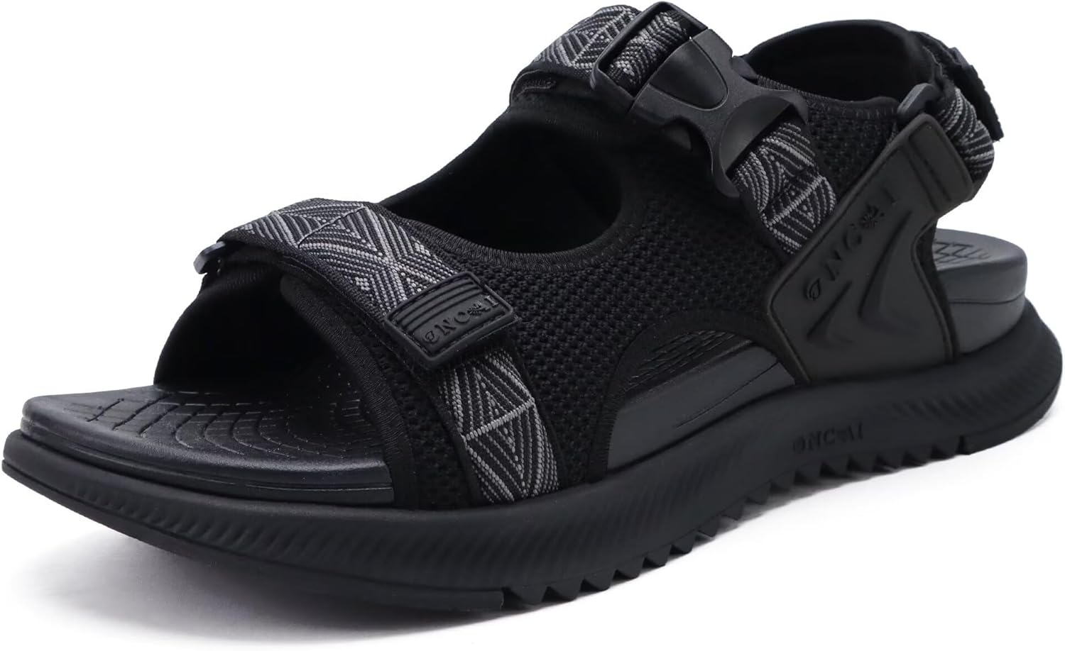 Detalle de ONCAI Men’s Hiking Sandals with Arch Support and Adjustable Straps