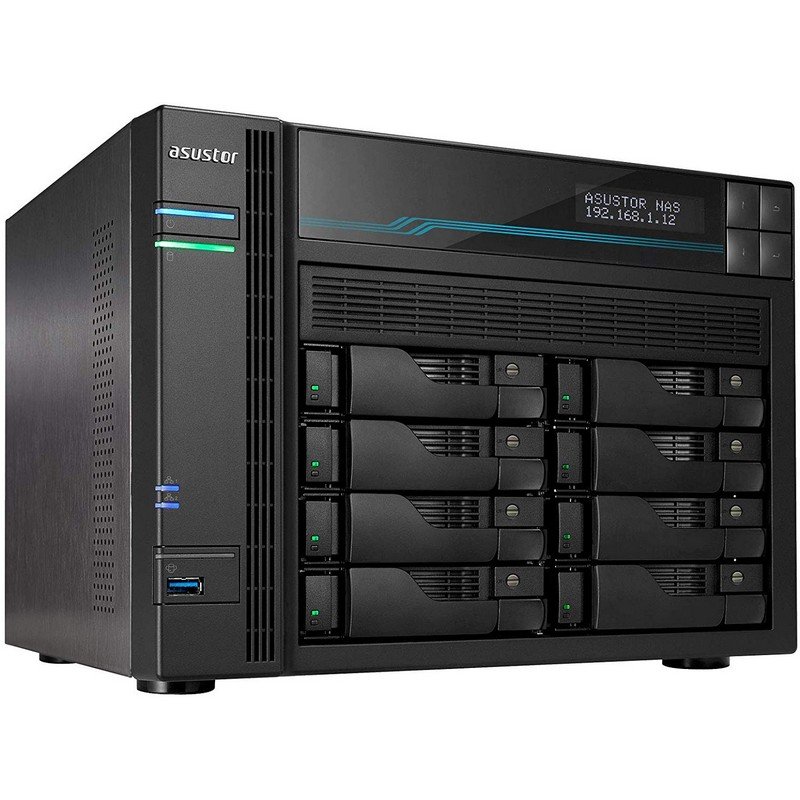 Detalle de Asustor LOCKERSTOR 8 AS6508T: NAS empresarial de gran capacidad para expansión online