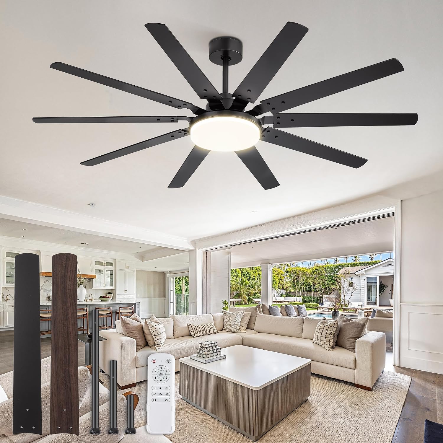 Detalle de Fanbulous Ceiling Fan 65-inch