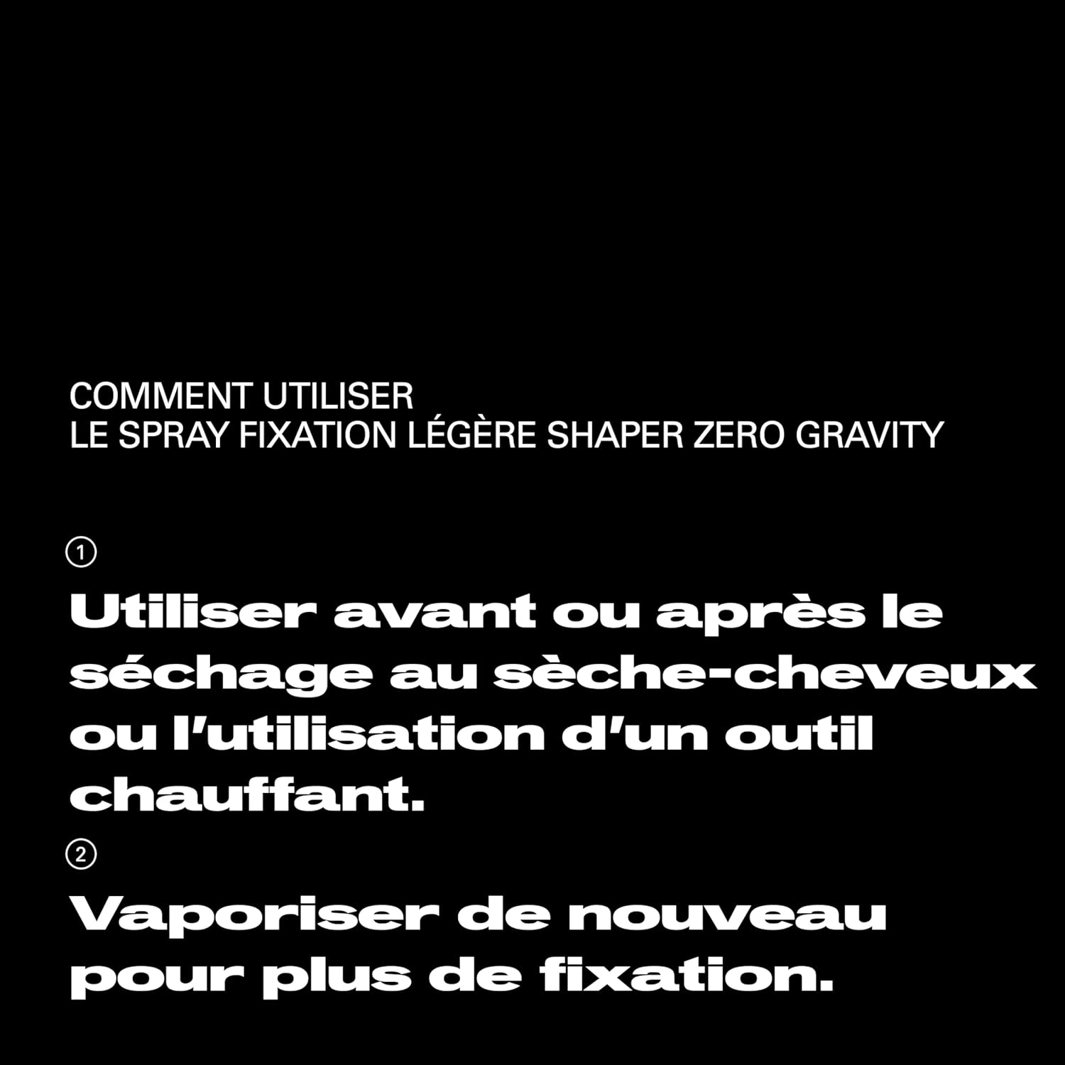 Thumbnail 2 de Sebastian Professional Re-Shaper, Zero Gravity et Shaper Fierce – sprays coiffants à fixation légère à extra forte