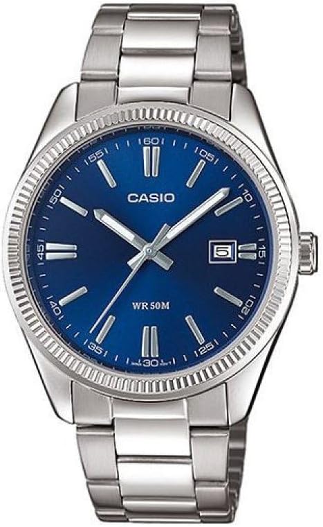 Thumbnail 2 de Casio Q.Nero C.Bracc Plata 39mm reloj