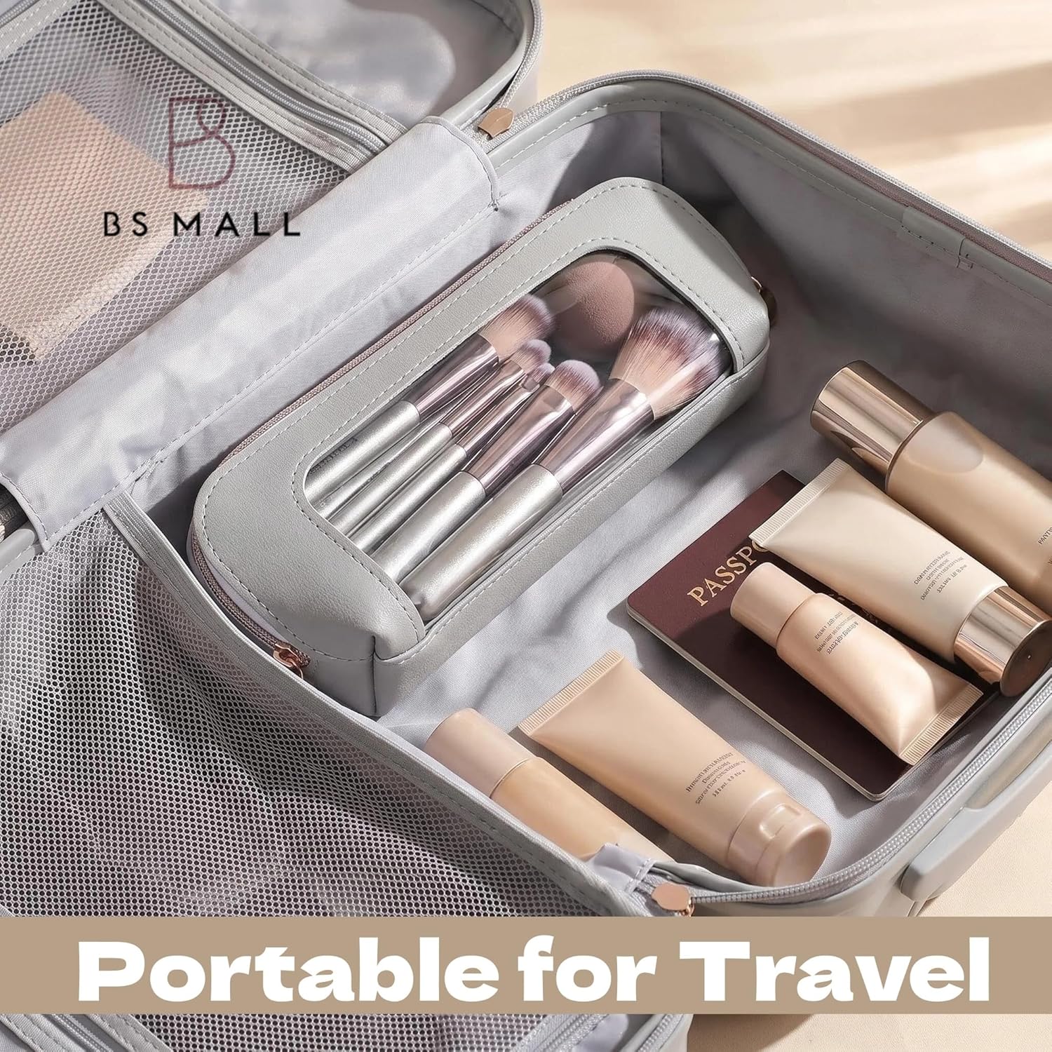 Thumbnail 5 de BS-MALL Travel Makeup Brush Set 14 💄