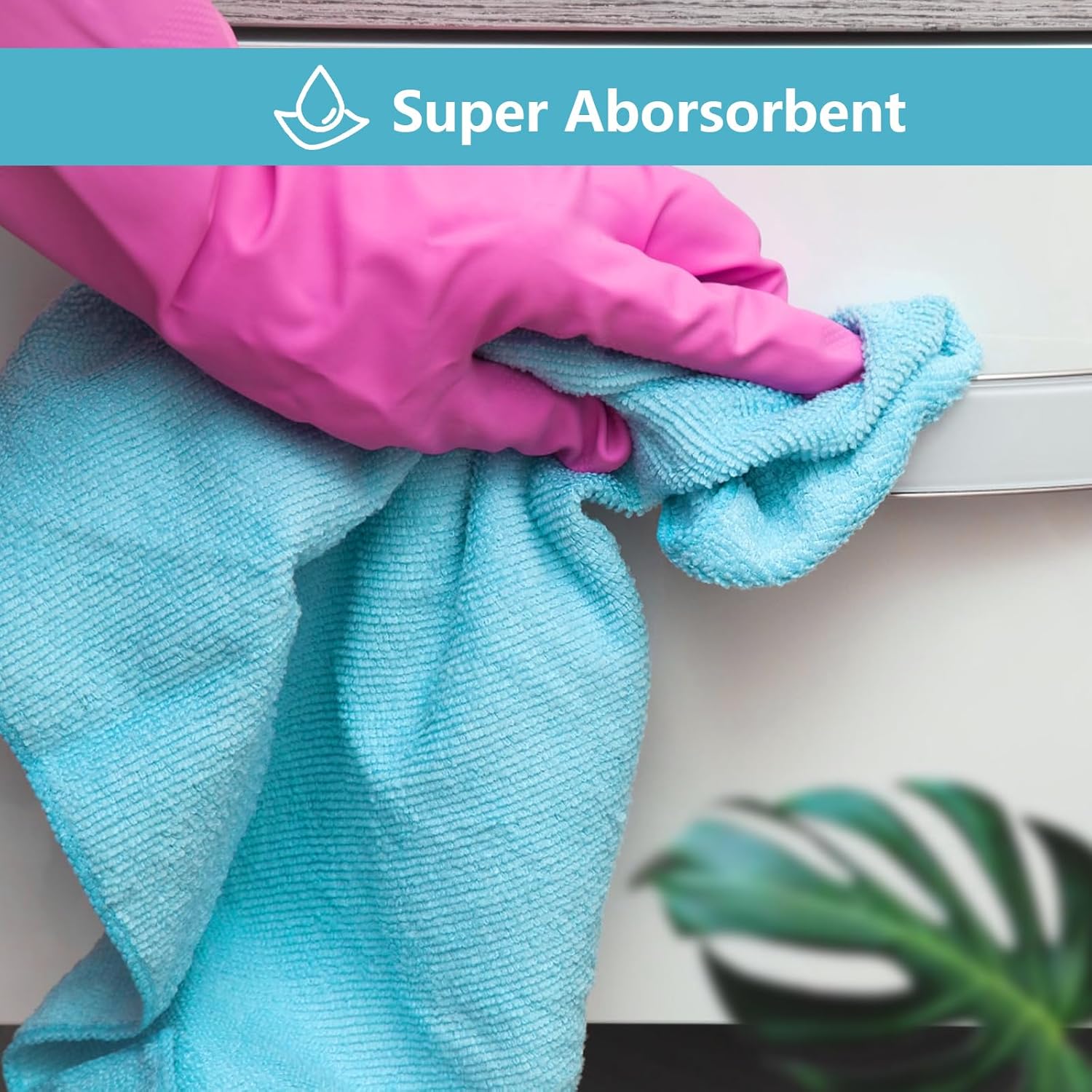 Thumbnail 4 de HOMEXCEL Microfibre Cloth 12 pack, 29 x 29 cm 🧽