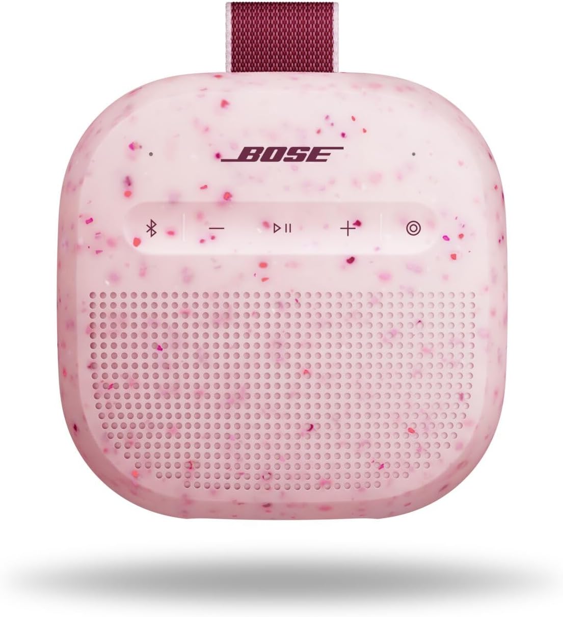 Detalle de Bose SoundLink Micro (2. Gen.) – tragbarer Bluetooth-Lautsprecher mit bis zu 12 Stunden Akku, IP67 & Stereo/Party-Mode