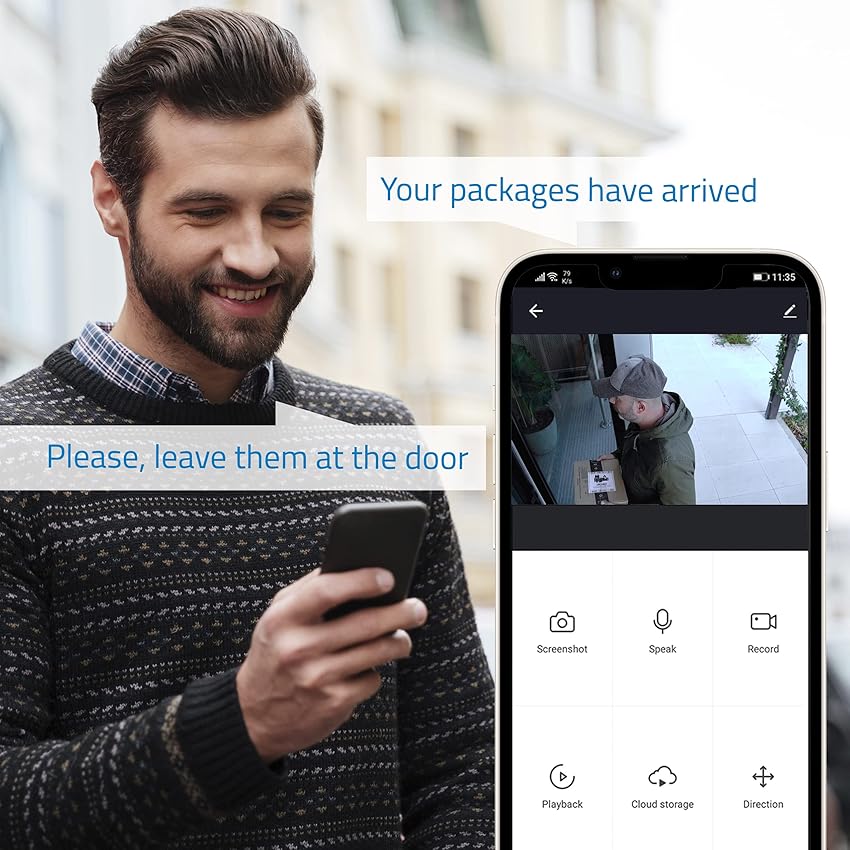Thumbnail 5 de NIVIAN Cámara Bullet WiFi 2K, IP66, visión nocturna 10 m