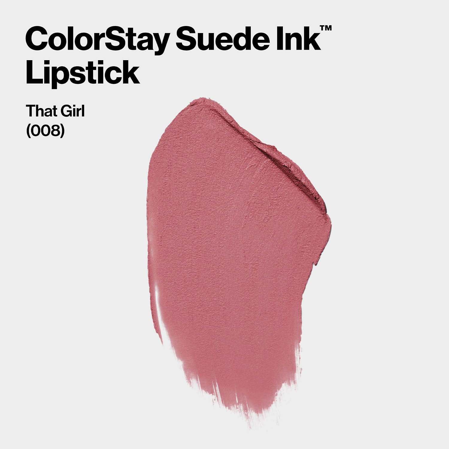 Thumbnail 2 de Revlon ColorStay Suede Ink Lipstick 008 That Girl – Rossetto opaco a lunga durata