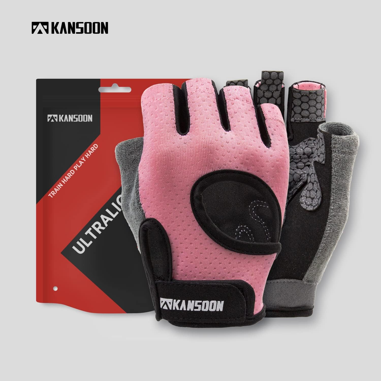 Thumbnail 6 de LIFECT Essential Breathable Workout Gloves, Pink, Small, Padded Palm