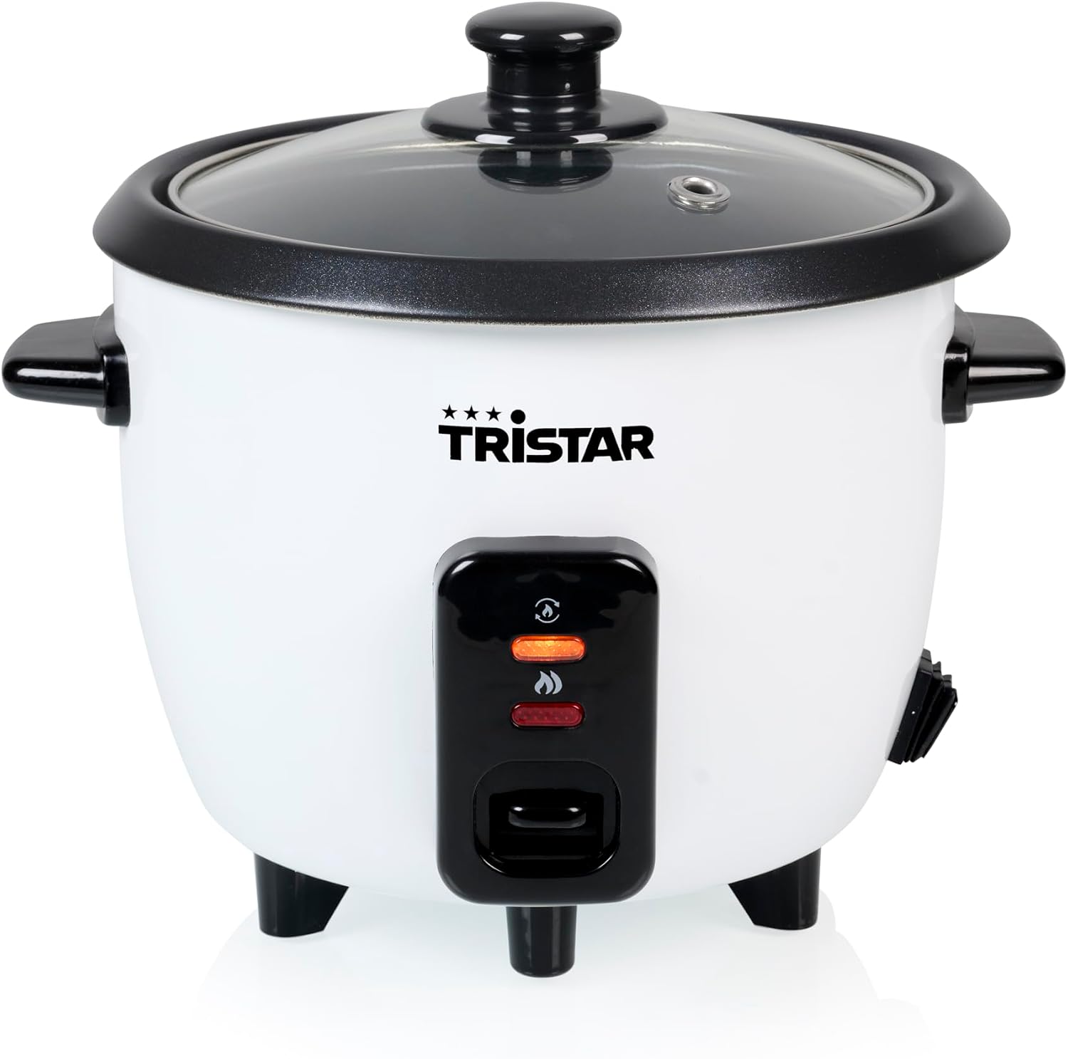Tristar Reiskocher RK-6142 0,6 L – kompakt, antihaftbeschichtet, mit Warmhalte- und Abschaltautomatik