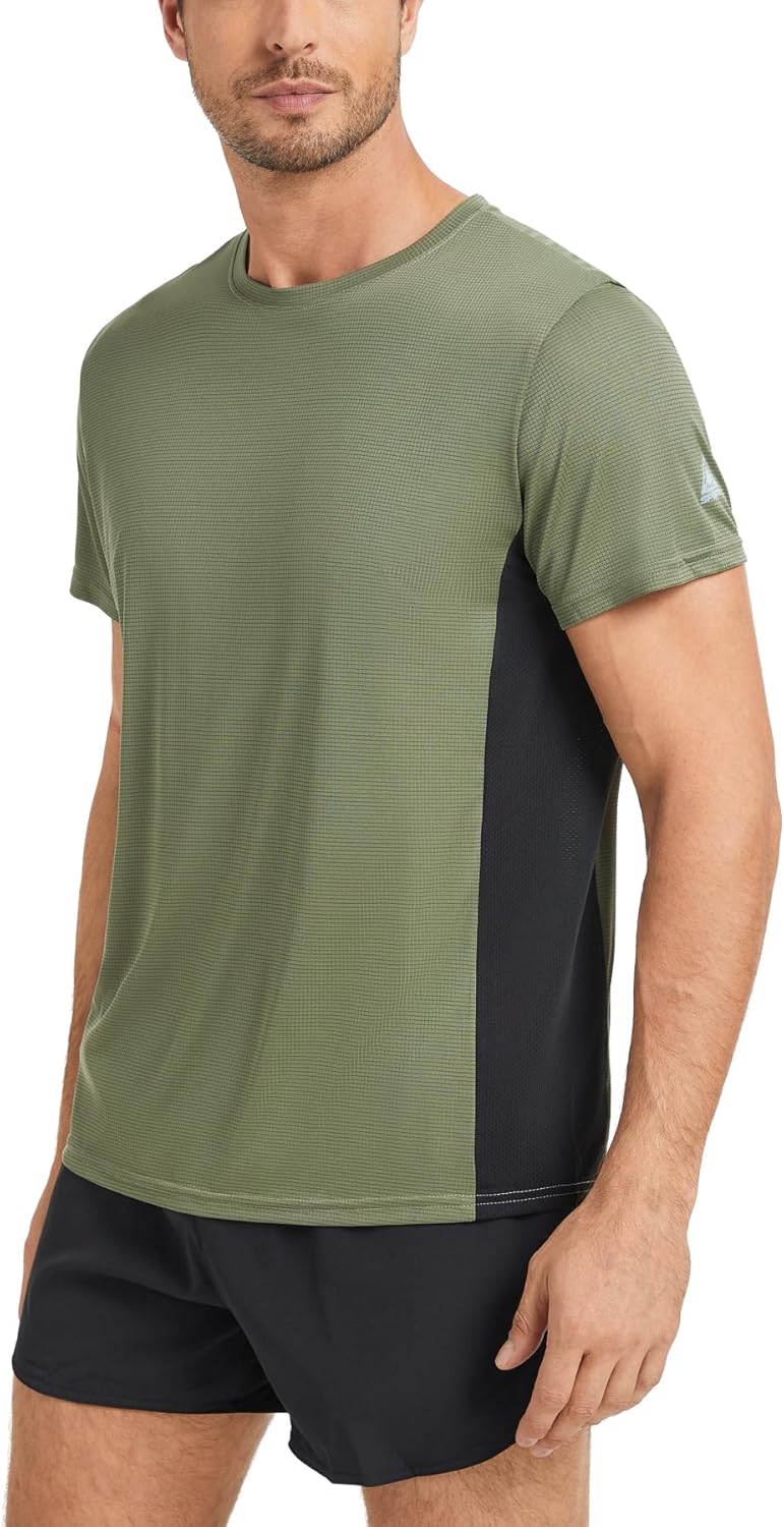Thumbnail 3 de AMZSPORT confezione 1/3/5 t-shirt sportive da uomo traspiranti a girocollo