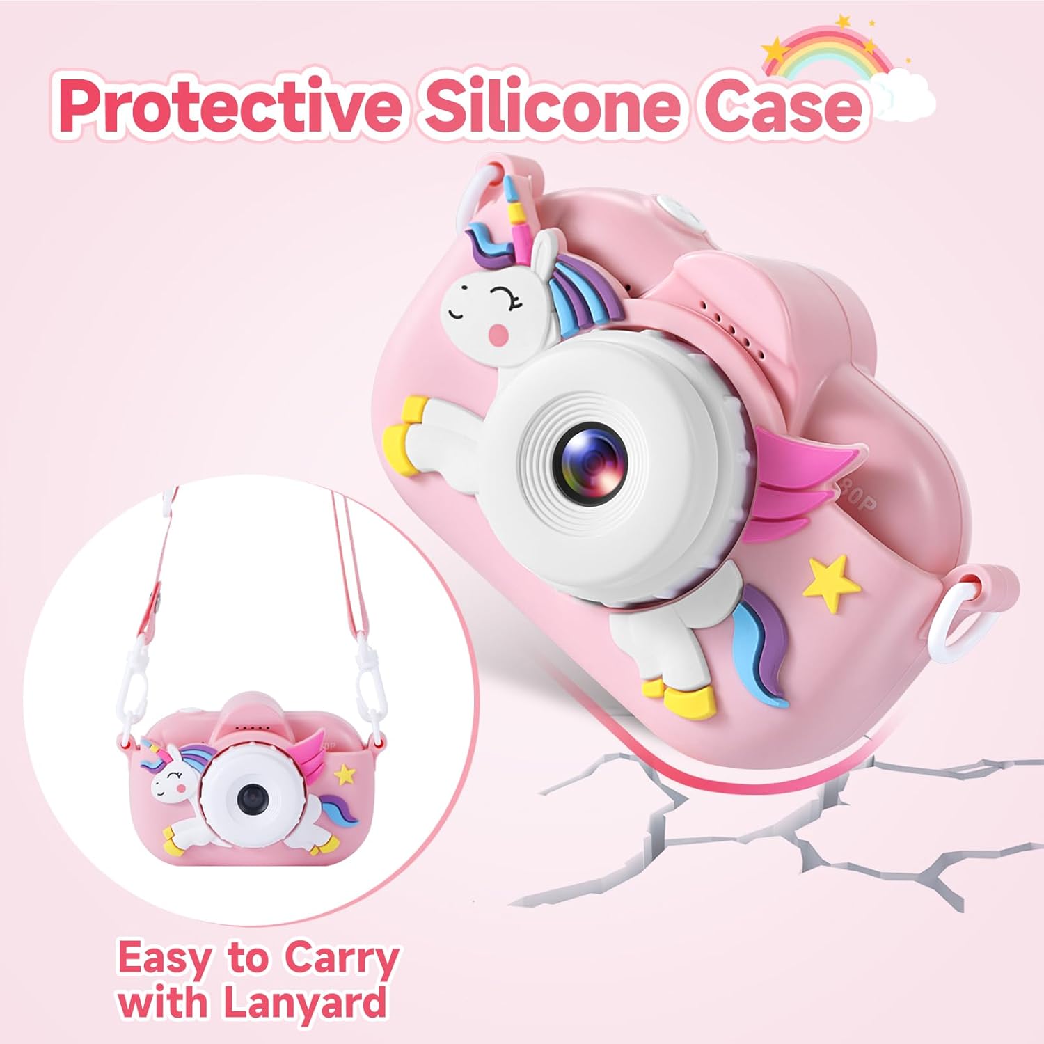Thumbnail 5 de ZUODUN Kids Camera 1080P with 32GB SD Card