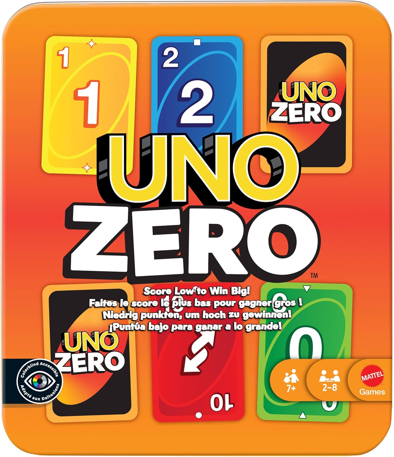 Thumbnail 5 de Mattel Games UNO Zero 2-8 giocatori