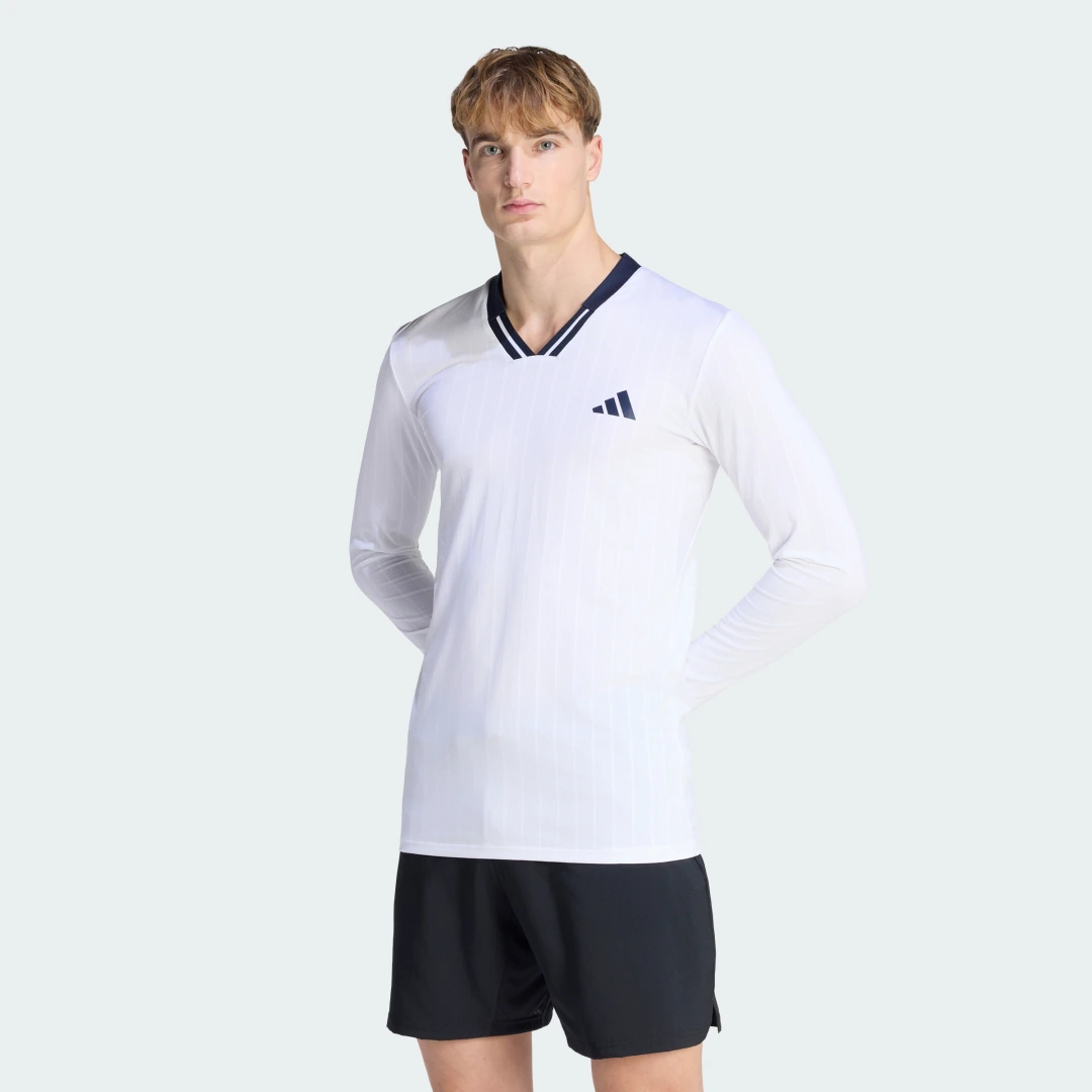 Detalle de Camiseta técnica de tenis de manga larga Climacool de Adidas
