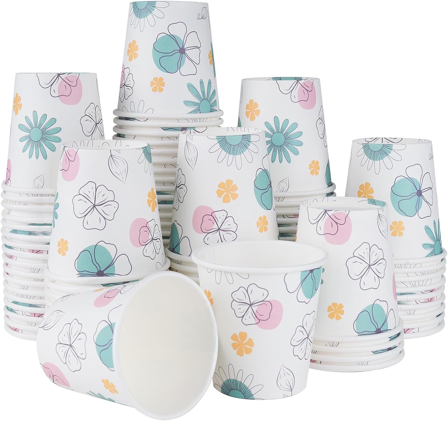 Thumbnail 6 de Lamosi 3 oz Paper Cups 300 Pack 🥤