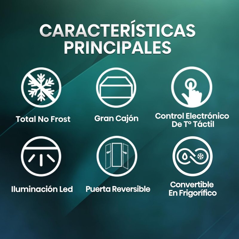 Detalle de Hisense FT3B213SAWE congelador No Frost 235 L