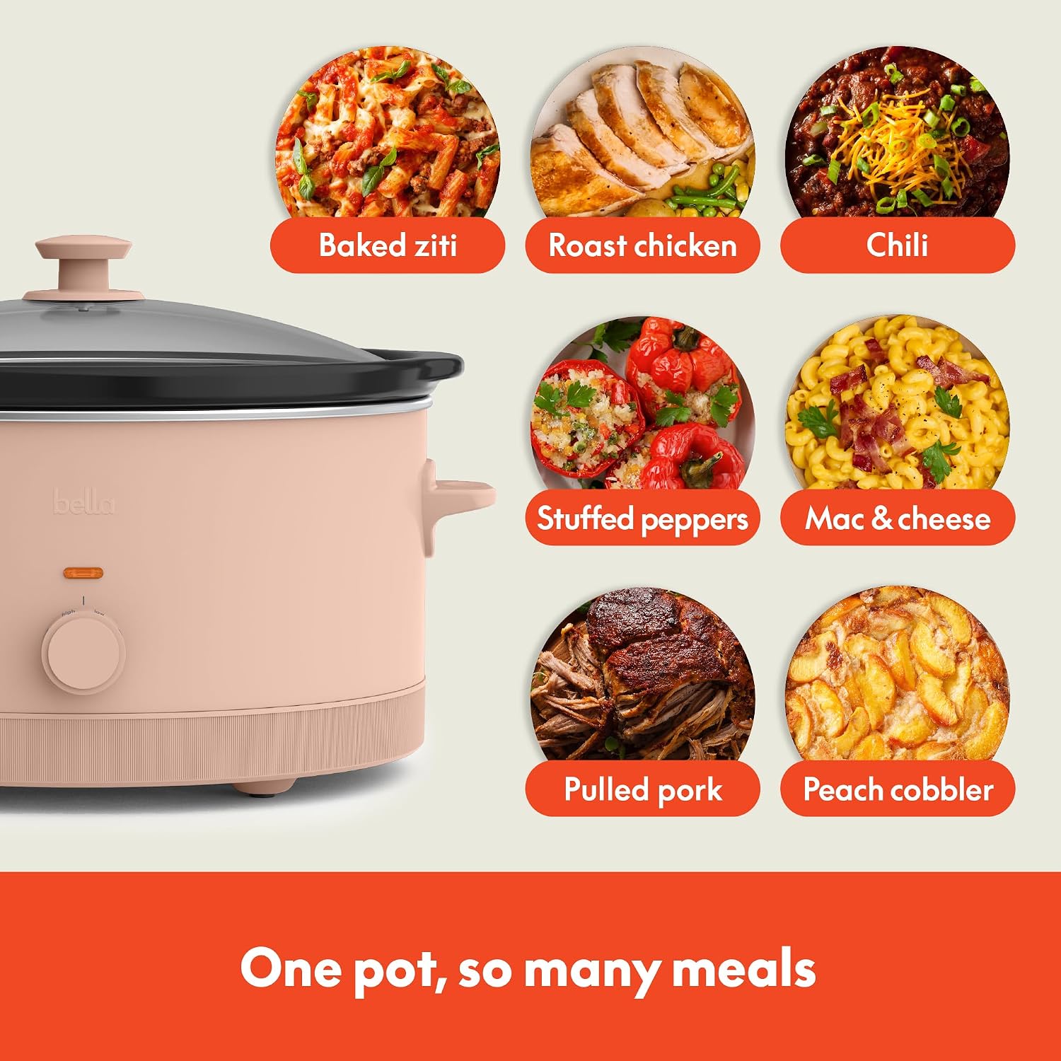 Detalle de Bella Slow Cooker 6 qt