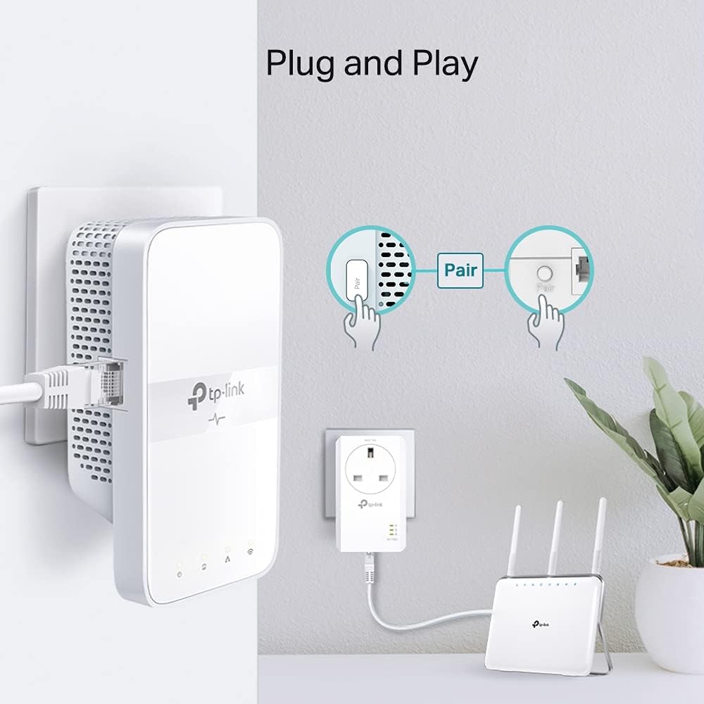 Thumbnail 4 de TP-Link TL-WPA7617 AV1000 Powerline Kit