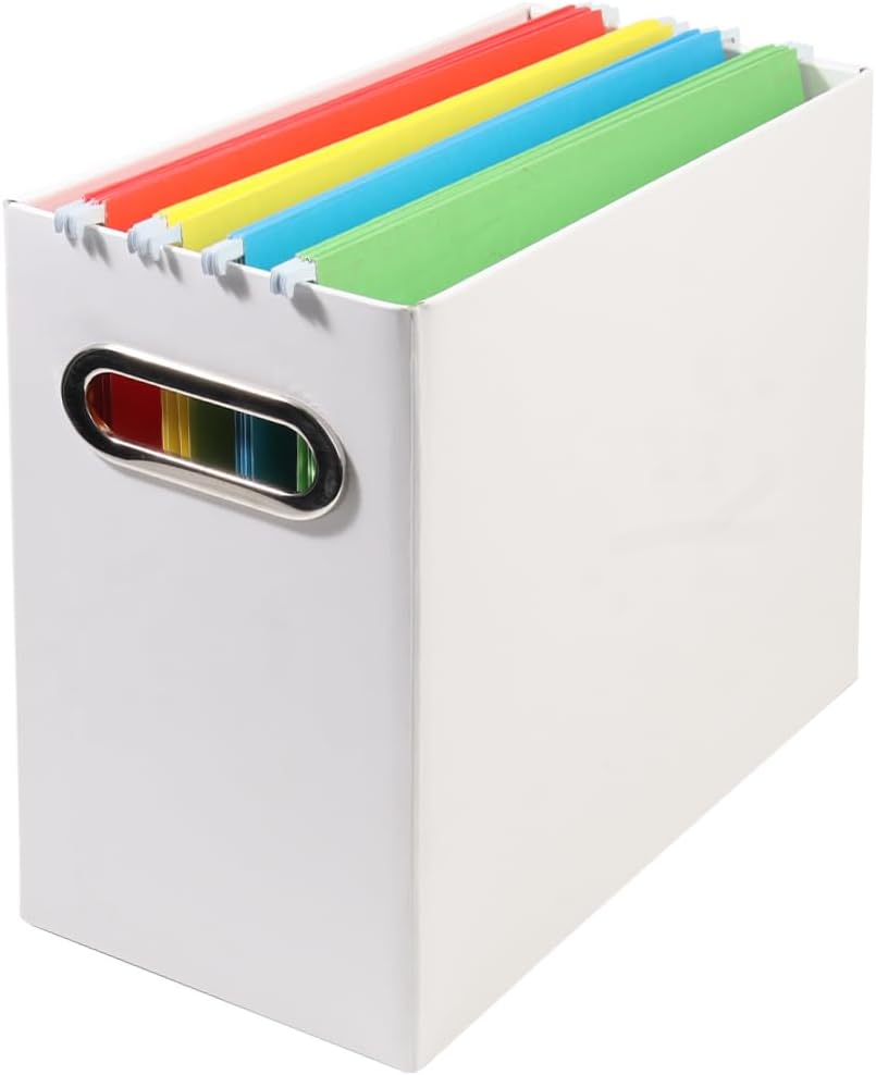 Thumbnail 6 de Tcbelosion Collapsible File Organizer Box with Handle (2 Packs)
