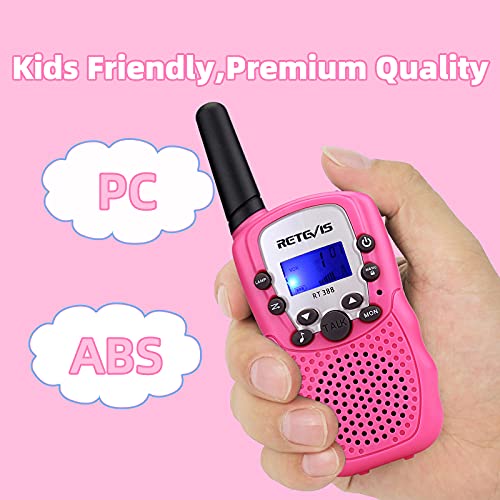Detalle 2 de Retevis RT388 Walkie Talkie de 79 g para Niños