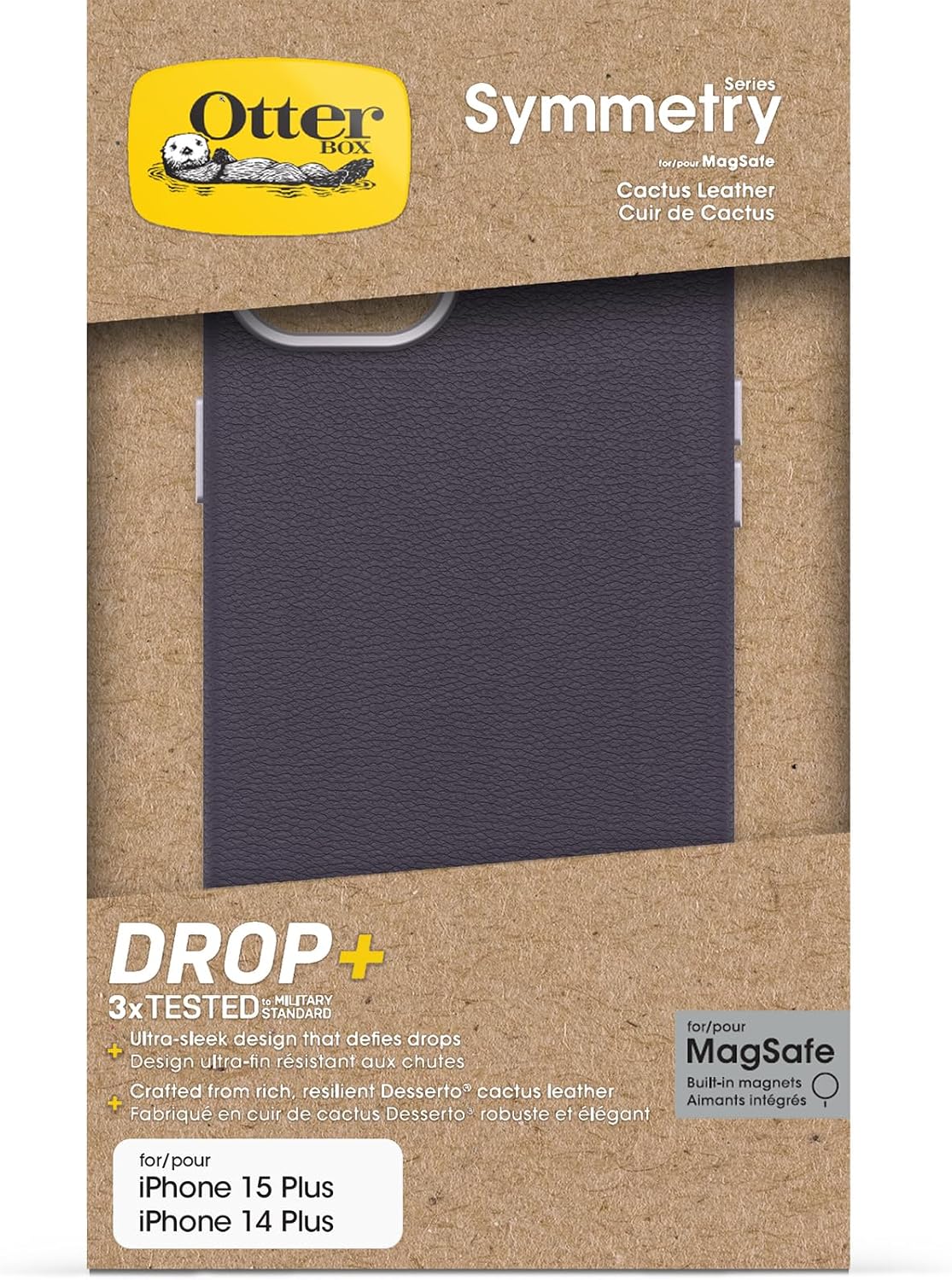 Thumbnail 3 de Otterbox Funda Symmetry Cactus Leather MagSafe para iPhone 15 Plus 🌵