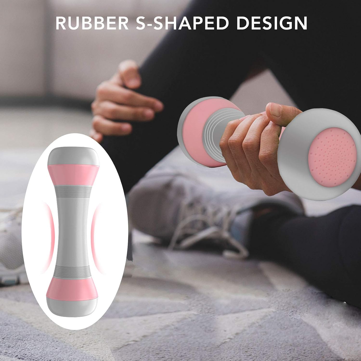 Thumbnail 6 de VAZILLIO Adjustable Dumbbell Set 2kg pair