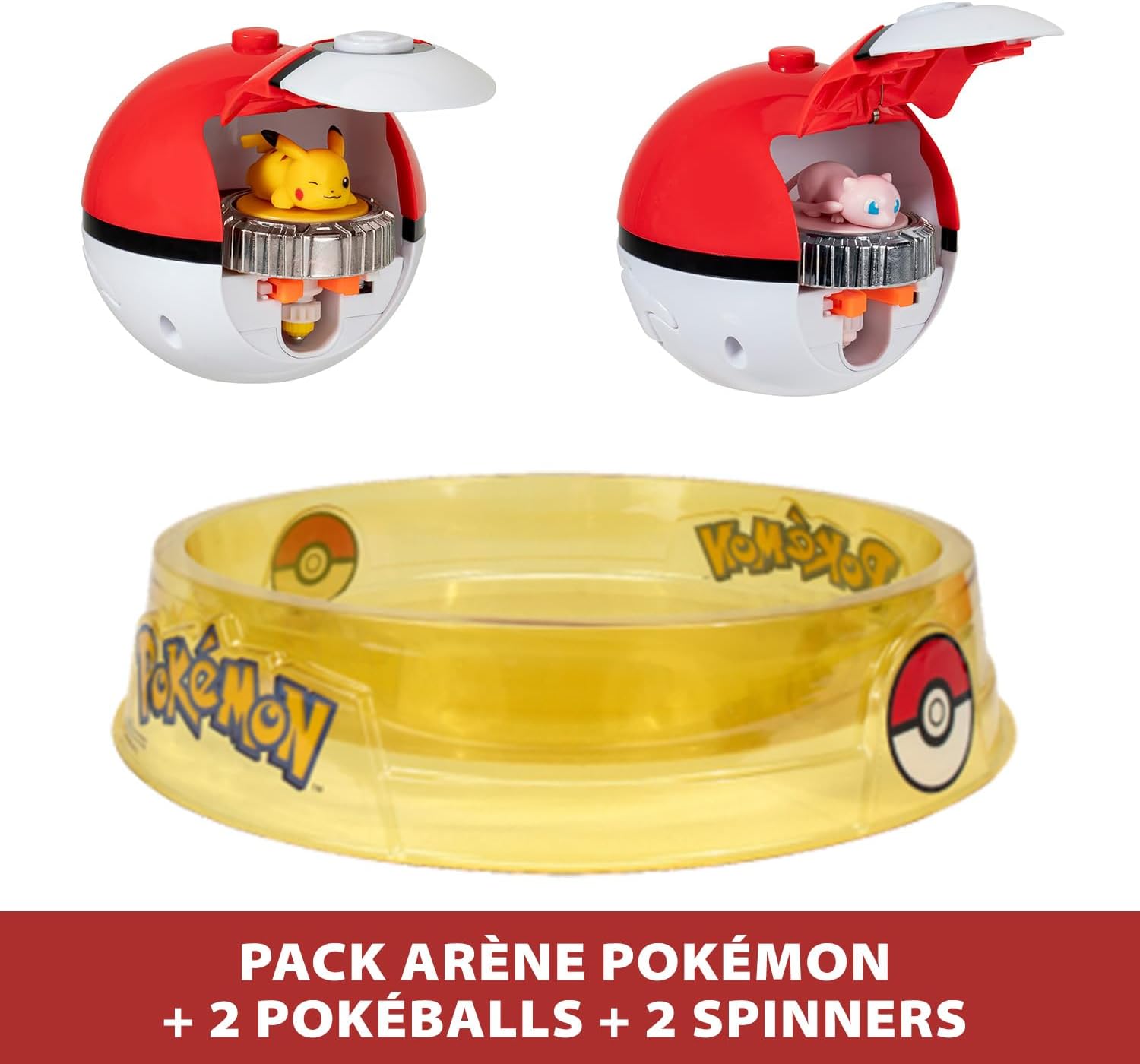 Thumbnail 2 de Bandai Pokémon – Arena de Combate con 2 Spinners ⚡