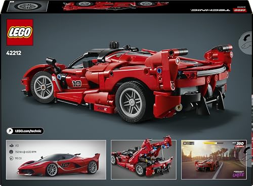 Thumbnail 11 de LEGO Technic Ferrari FXX K (42212): Maqueta de Carreras con Motor V12 y Pistones Móviles
