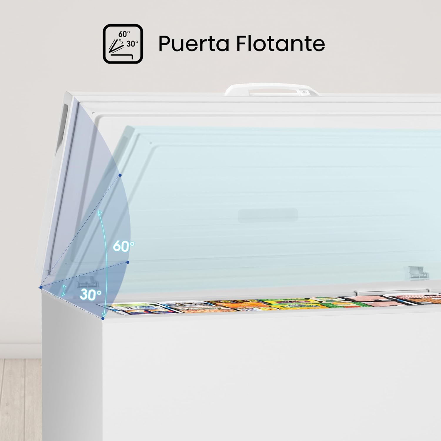 Thumbnail 6 de Hisense FT546D4AWLYE: Arcón congelador horizontal de 420 L con tecnología Inverter