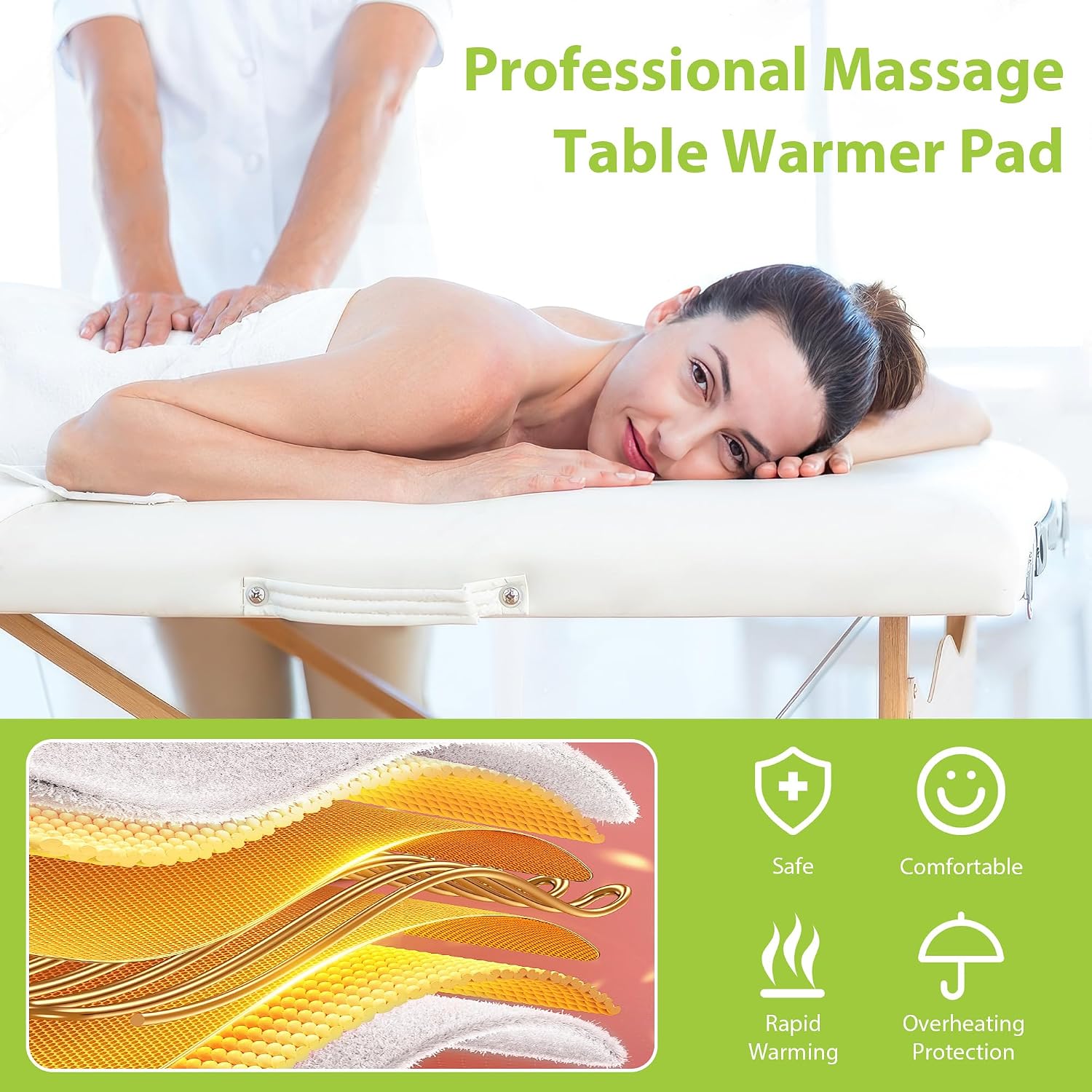 Detalle de Massage Table Warmer 9 Heat Settings