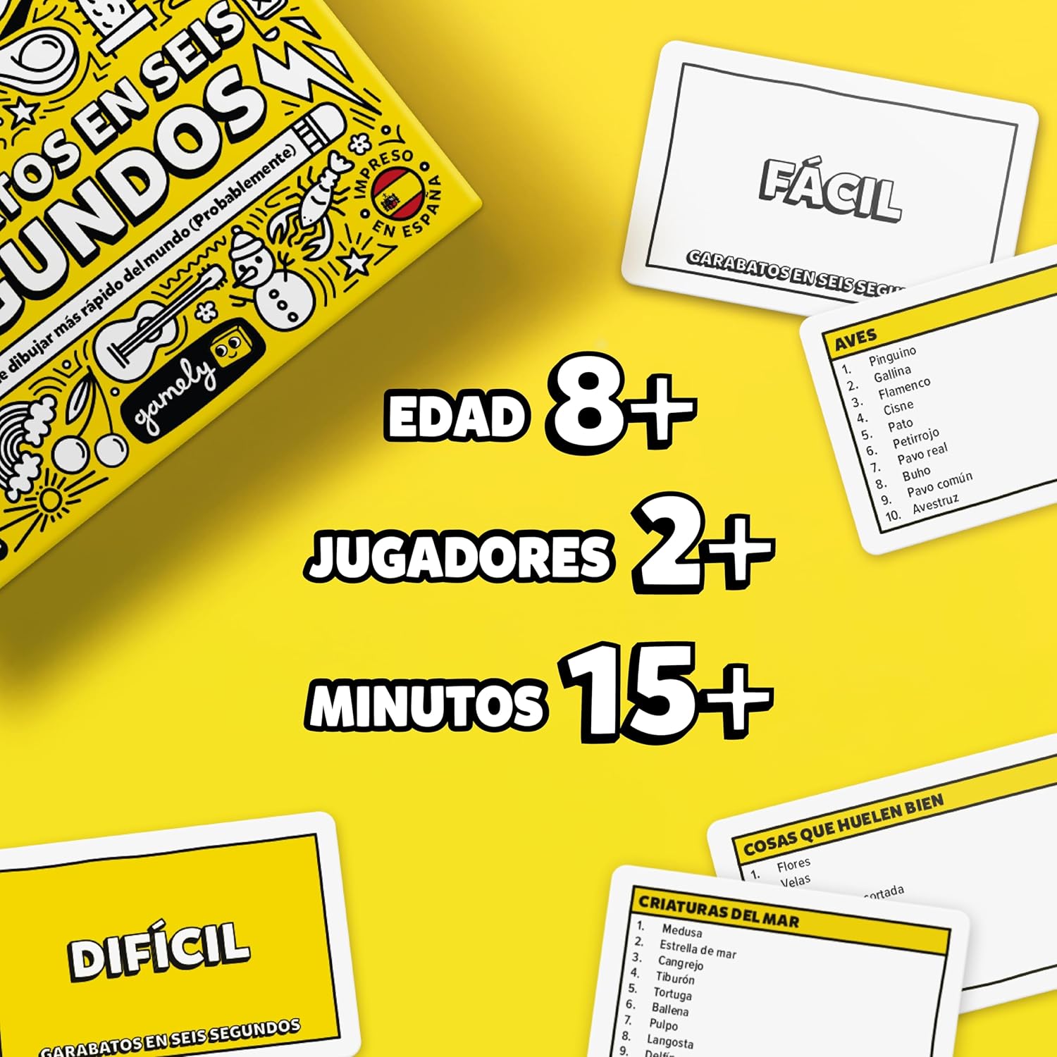 Thumbnail 1 de Gamely Garabatos en Seis Segundos 60s 🎲