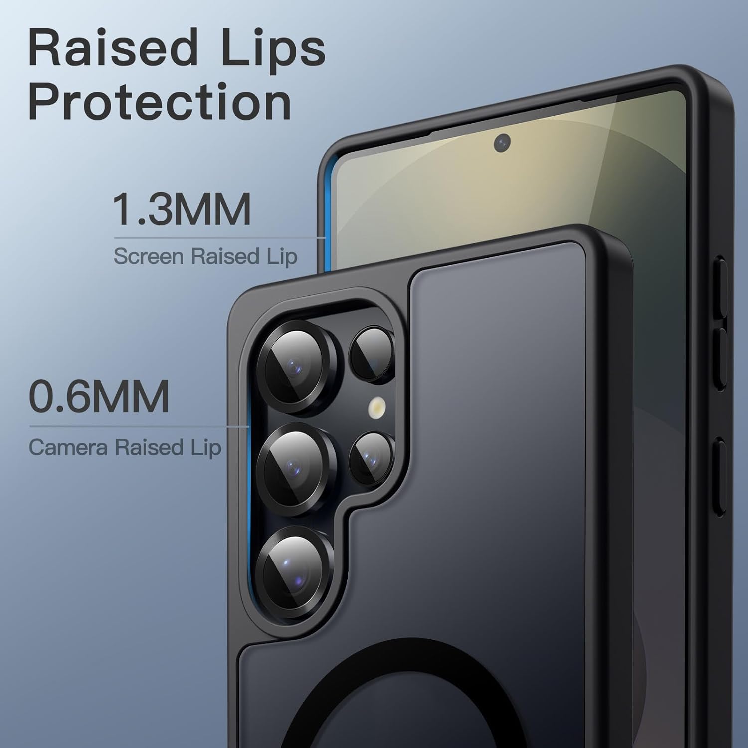 Thumbnail 5 de JETech Magnetic Case for Samsung Galaxy S25 Ultra 5G with MagSafe Compatibility