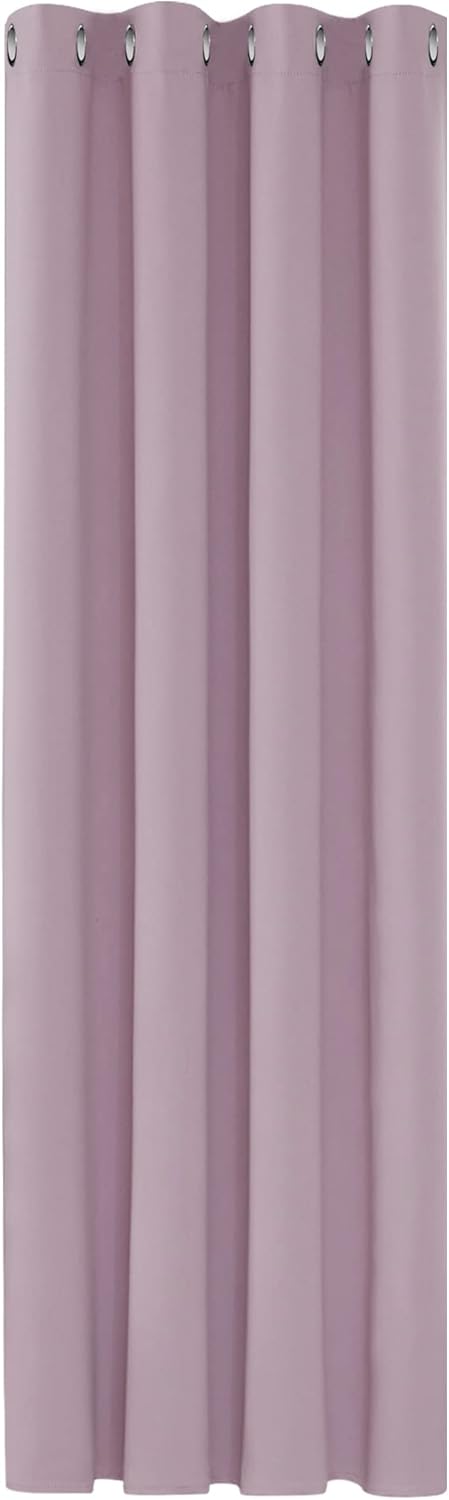Deconovo 52"x63" blackout curtain for girls' bedroom 🪟