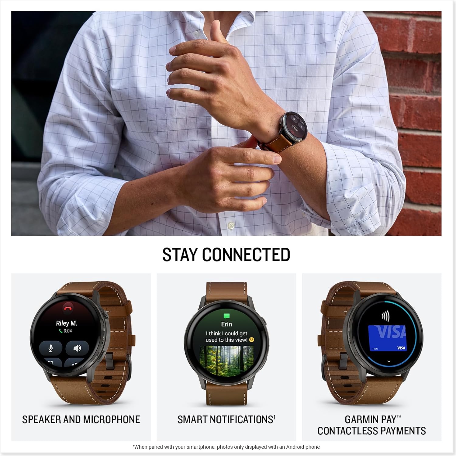 Detalle 2 de Garmin Venu 4 45mm GPS Smartwatch