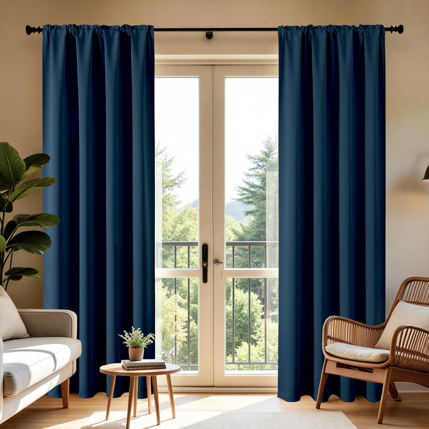 Thumbnail 6 de CUCRAF Blackout Curtains 84-Inch Length