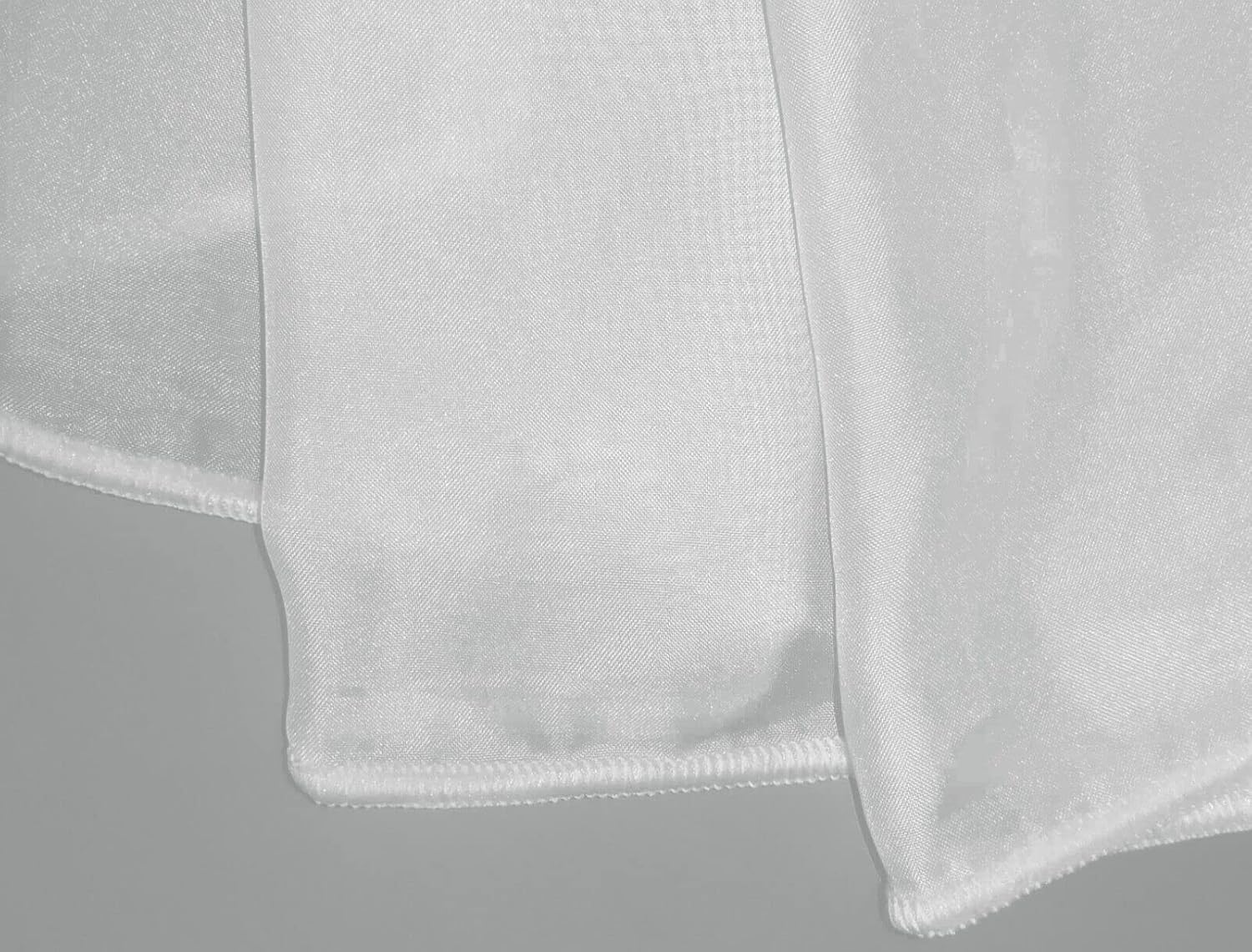 Thumbnail 6 de IDOL Gardinen Vorhang halbtransparent mit Kräuselband und Store Voile Bleibandabschluss Weiß (200x400 cm)