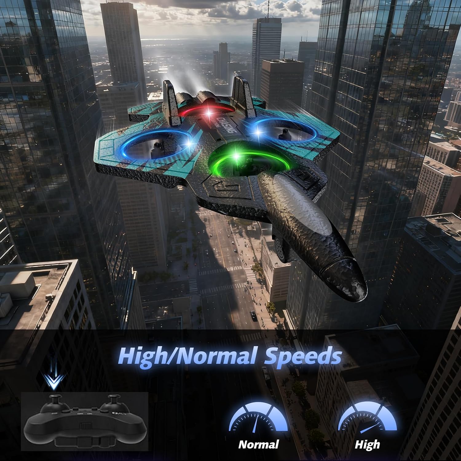 Detalle de FUNPX Foam RC Plane with 3 Batteries